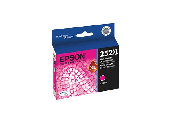 Epson 252XL - XL - magenta - original - ink cartridge