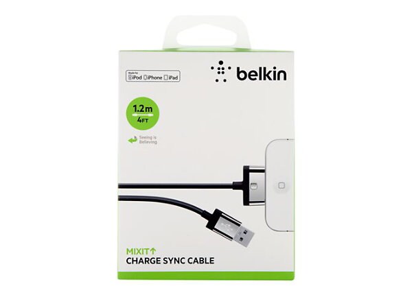 Belkin MIXIT ChargeSync Cable - charging / data cable - 1.22 m