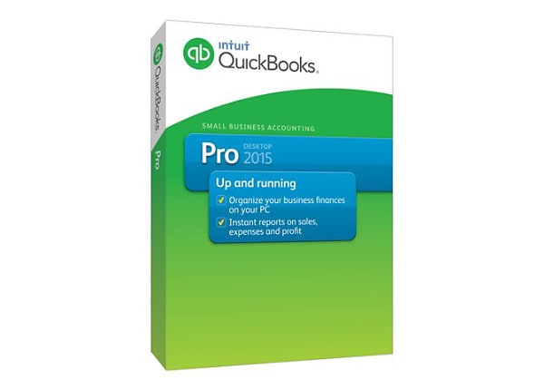 Intuit QuickBooks Pro 2015 Box Pack 1 User
