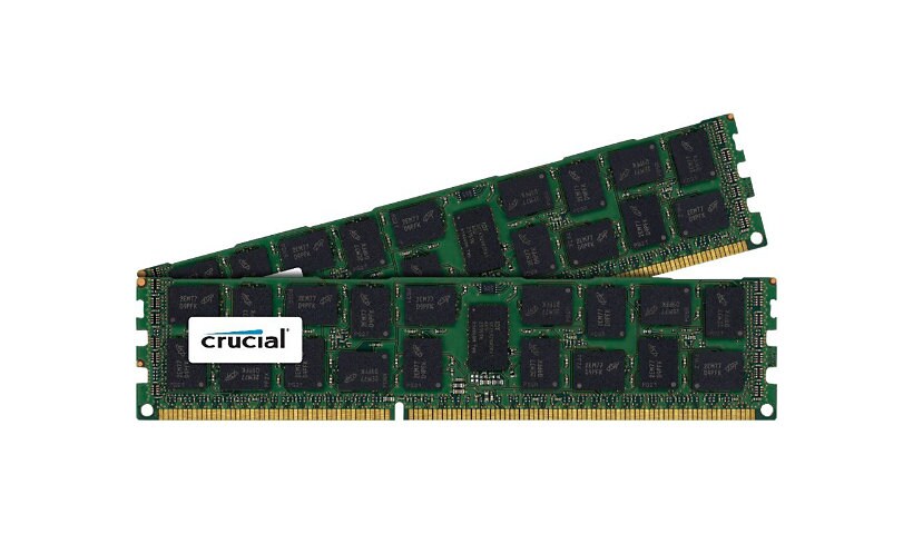 Crucial - DDR3 - kit - 16 GB: 2 x 8 GB - DIMM 240-pin - 1600 MHz / PC3-1280