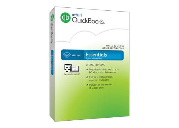 QuickBooks Online Essentials 2015 - box pack ( 1 year )