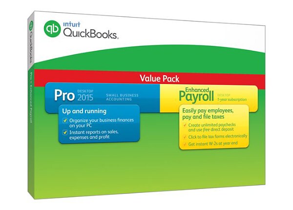 QuickBooks Pro 2015 - box pack