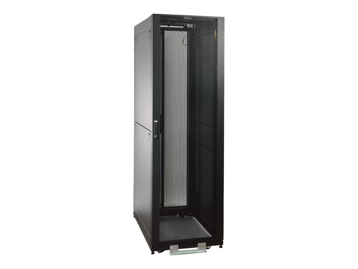 Tripp Lite 42u Rack Enclosure Server Cabinet Doors Sides 2400lbs