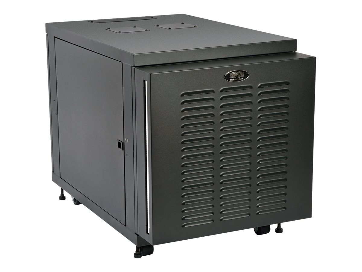 Tripp Lite 12U Industrial Rack Floor Enclosure Server Cabinet Doors & Sides - rack - 12U