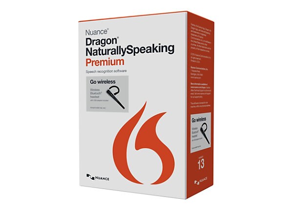 Dragon NaturallySpeaking Premium Wireless (v. 13) - box pack