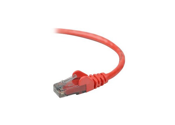 Belkin patch cable - 15.3 cm - red