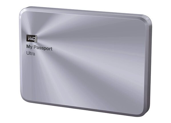 WD My Passport Ultra Metal Edition WDBEZW0020BSL - hard drive - 2 TB - USB 3.0