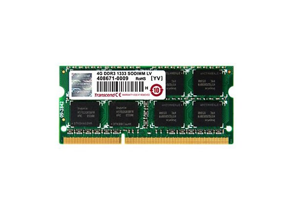 Transcend Industrial Grade - DDR3 - 8 GB - SO-DIMM 204-pin