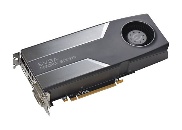 EVGA GeForce GTX 970 - graphics card - GF GTX 970 - 4 GB