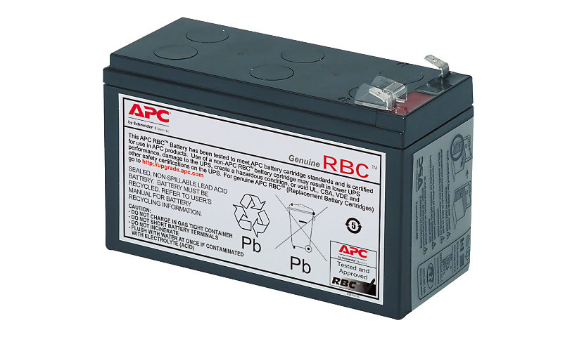 APC Replacement Battery Cartridge #17 - UPS battery - lead acid