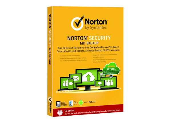 Norton Security with Backup ( v. 2.0 ) - box pack ( 1 year )