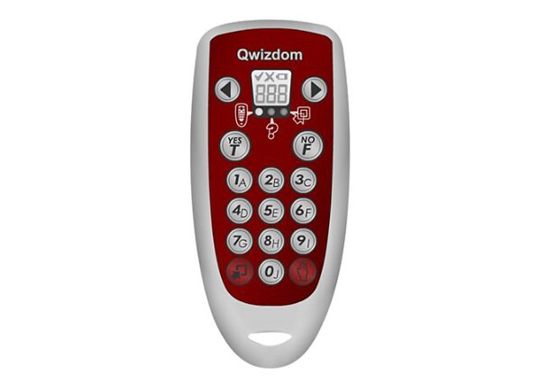 Qwizdom Q2 Remote - handheld student response device kit