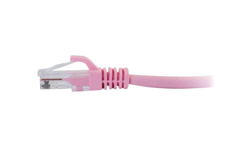 C2G 8ft Cat6 Snagless Unshielded (UTP) Ethernet Network Patch Cable - Pink