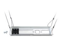 MILESTONE 8" CEILING PLATE-ONE SLOT