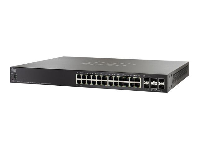 Cisco Small Business SG500X-24MPP - switch - 24 ports - managed - rack-mountable