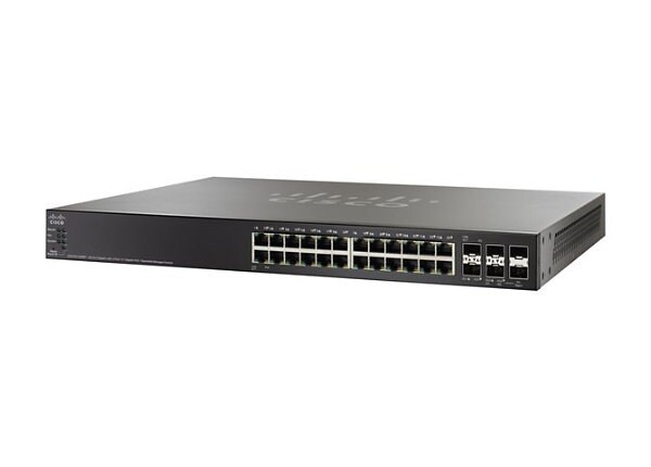 Cisco Small Business SG500X-24MPP - switch - 24 ports - managed - rack-mountable