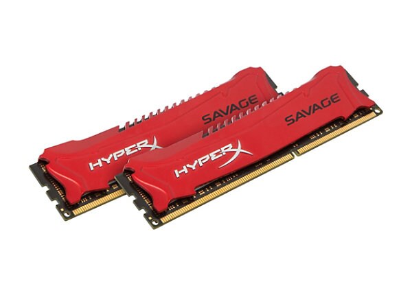 HyperX Savage - DDR3 - 8 GB: 2 x 4 GB - DIMM 240-pin - unbuffered