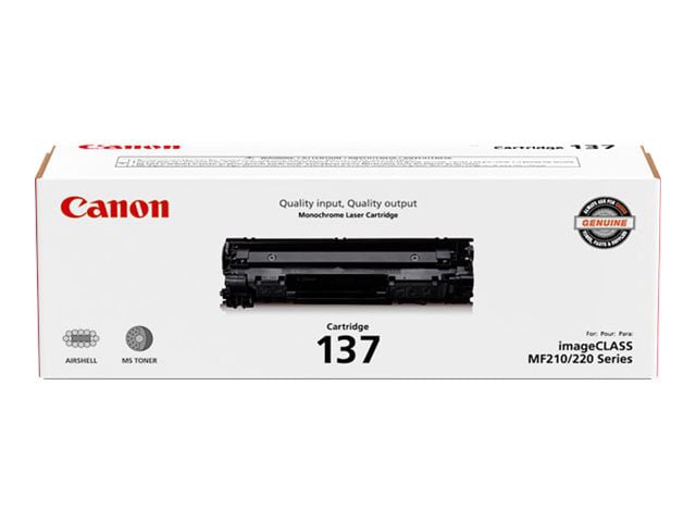 Canon 137 - black - original - toner cartridge