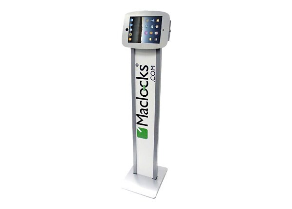 Compulocks Space BrandMe - iPad 9.7" Floor Stand - Silver - stand