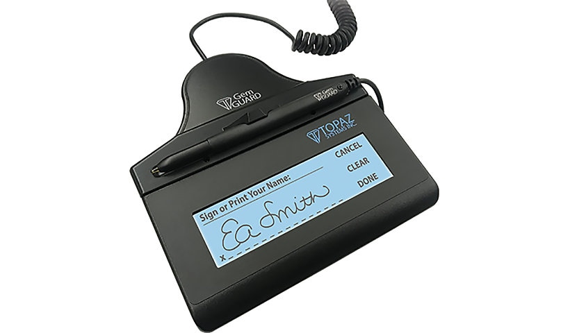 Topaz Systems SignatureGem LCD 1x5 USB WOWPad