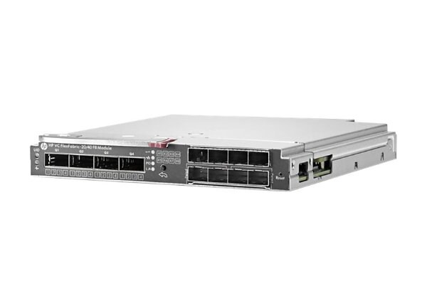 HPE Virtual Connect FlexFabric-20/40 F8 Module - switch - managed - plug-in module