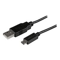 StarTech.com 15cm (6in) Mobile Charge Sync USB to Slim Micro USB Cable for Smartphones and Tablets - M/M - A to Micro B