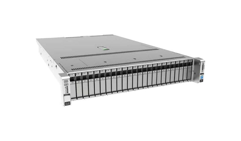 Cisco UCS Smart Play 8 C240 M4 SFF Entry Plus - rack-mountable - Xeon E5-2630V3 2.4 GHz - 64 GB - no HDD - with 2 x UCS