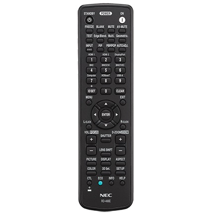 NEC RMT-PJ37 remote control