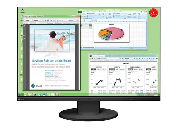 EIZO FlexScan EV2455FX-BK - LED monitor - 24.1"