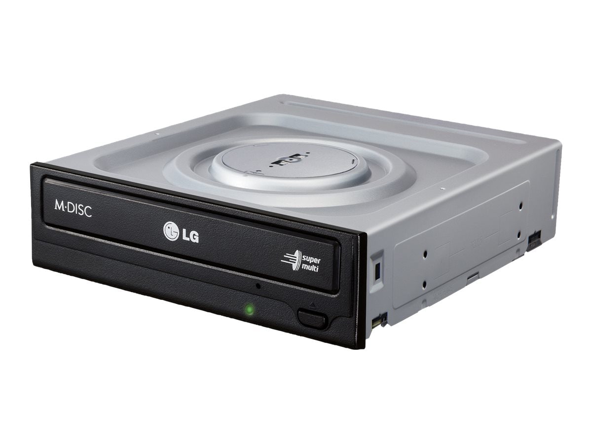 LG GH24NSC0 Super Multi Internal DVD Drive - Black