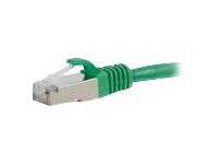 C2G 7ft Cat6 Ethernet Cable - Snagless Shielded (STP) - Green - patch cable