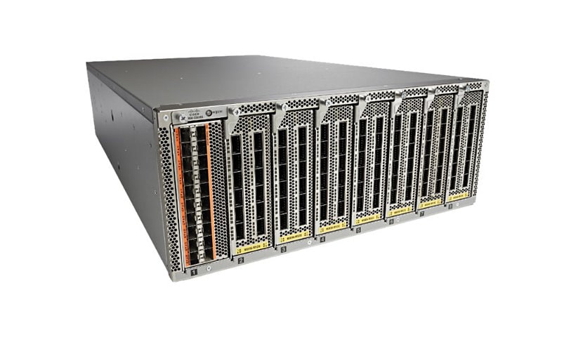 Cisco Nexus 5696Q - switch - 24 ports - managed - rack-mountable - with 2 x Nexus 5696Q Chassis Module 12Q 40GE