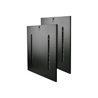 Tripp Lite 42U Rack Enclosure Cabinet Side Panels Cable Pass Through Slots