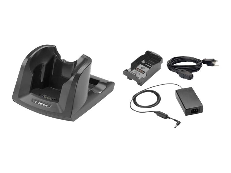 Zebra 1 Slot charging cradle kit - handheld charging stand + power adapt