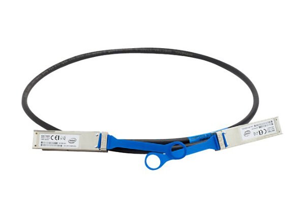 Intel Ethernet QSFP+ Twinaxial - direct attach cable - 3.3 ft