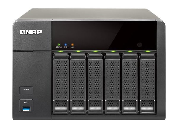 QNAP TS-651-4G - NAS server - 0 GB