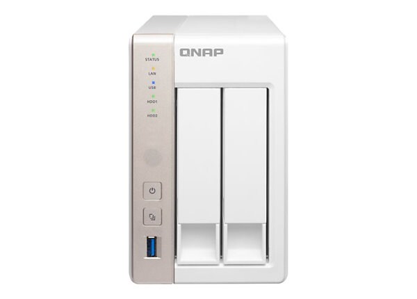 QNAP TS-251-4G - NAS server - 0 GB
