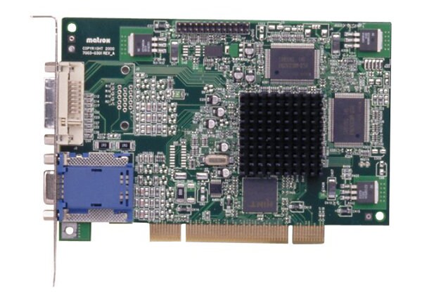 Matrox Millennium G450 PCI graphics card - MGA G450 - 32 MB