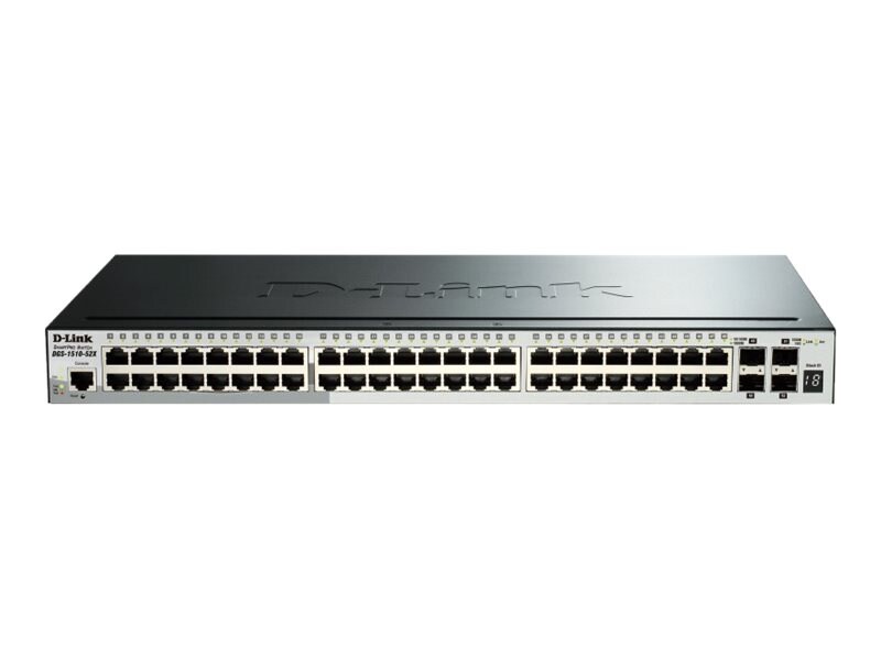 D-Link SmartPro DGS-1510-52X - commutateur - 52 ports - Géré - Montable sur rack