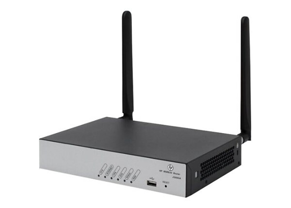 HPE MSR930 4G LTE/3G WCDMA Global Router - router - desktop