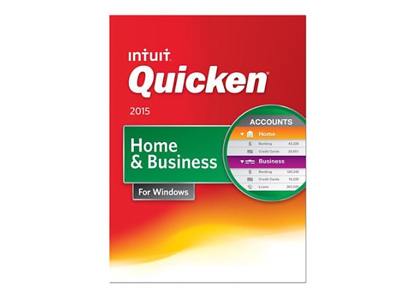 Quicken Home & Business 2015 - box pack