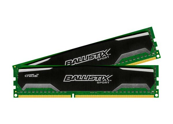 Ballistix Sport - DDR3 - 8 GB: 2 x 4 GB - DIMM 240-pin - unbuffered