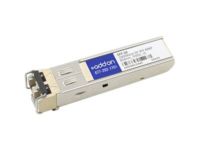 AddOn MSA Compliant 1000Base-SX SFP Transceiver - SFP (mini-GBIC) transceiver module - Gigabit Ethernet