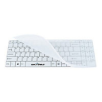 Seal Shield Clean Wipe Waterproof - keyboard - UK - white