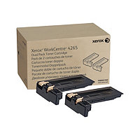 Xerox WorkCentre 4265 - 2-pack - Dual Capacity - black - original - toner c