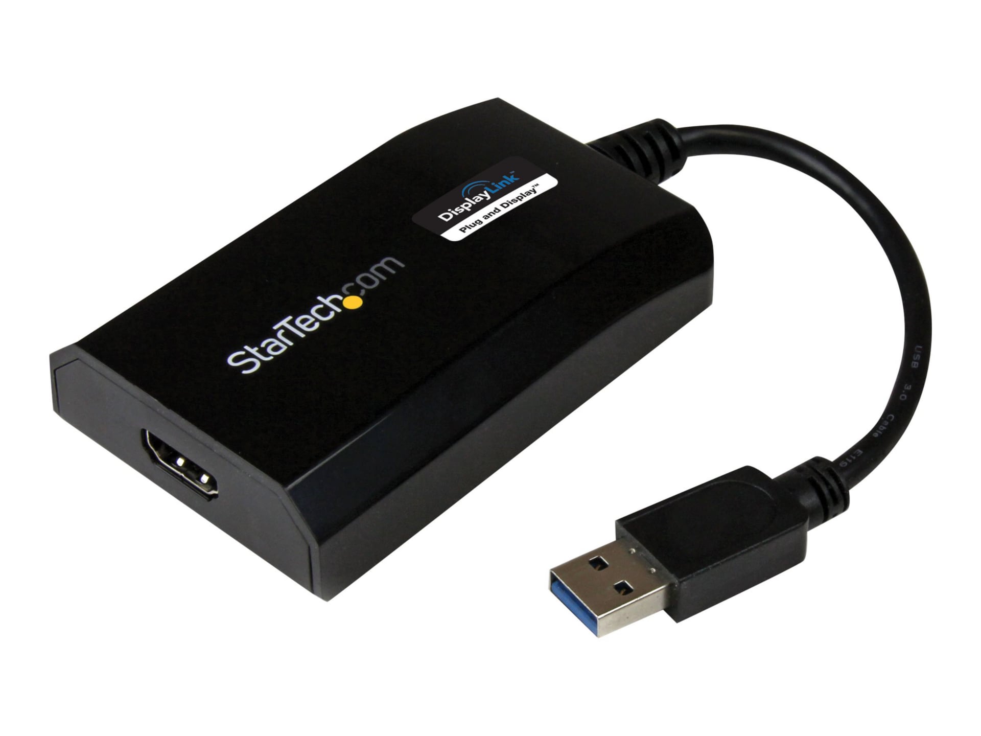 StarTech.com USB 3.0 to HDMI Adapter DisplayLink Certified - External Graphics for Mac/PC - USB32HDPRO - Monitor & Adapters - CDW.com
