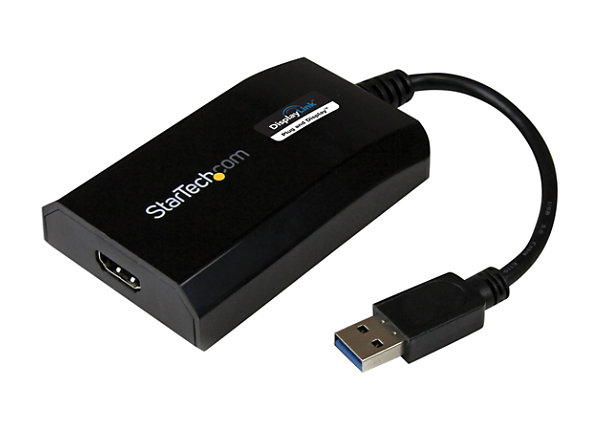 Taktil sans Krigsfanger uddybe StarTech.com USB 3.0 to HDMI Adapter - DisplayLink Certified - External  Graphics Card for Mac/PC - USB32HDPRO - Monitor Cables & Adapters - CDW.com