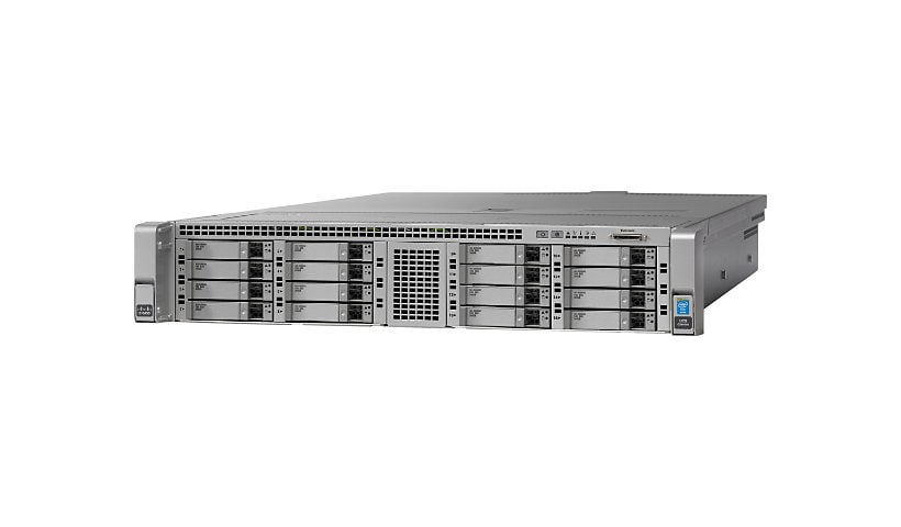 Cisco UCS C240 M4 High-Density Rack Server (Small Form Factor Hard Disk Drive Model) - rack-mountable - no CPU - 0 GB -