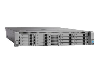 Cisco UCS C240 M4 High-Density Rack Server (Small Form Factor Hard Disk Drive Model) - rack-mountable - no CPU - 0 GB -