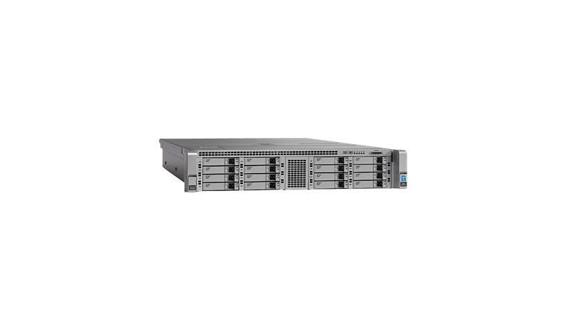 Cisco UCS C240 M4 High-Density Rack Server (Small Form Factor Hard Disk Drive Model) - rack-mountable - no CPU - 0 GB -